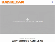 Tablet Screenshot of kanklean.com.au